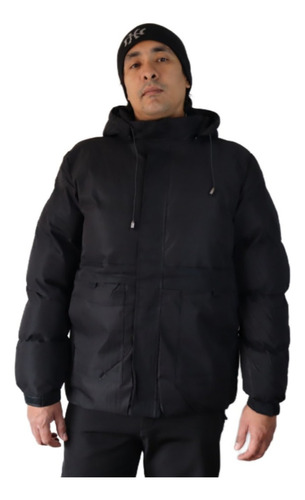 Chaqueta Hombre Invierno Impermeable Mujer Capucha Removible Térmica