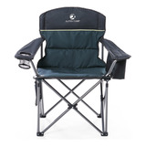 Silla De Camping Plegable Extragrande Y Acolchada, Sill...