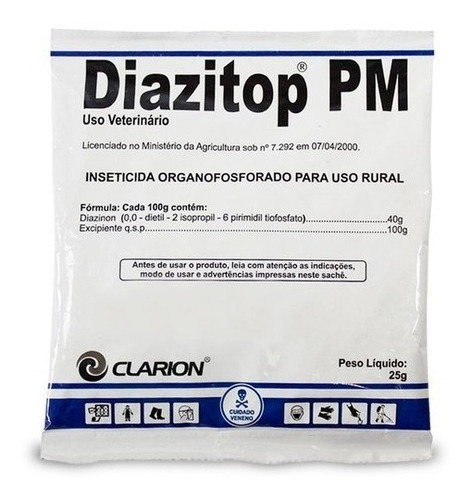 Diazitop Pm ( Mesmo Diazinon ) 25g Clarion