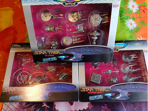 Micromachines Star Trek 1995 Limited Edition Set 1 A 3 