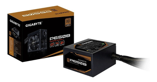 Fuente De Poder 650w Gigabyte Gp-p650b 80 Plus Bronze, 120mm