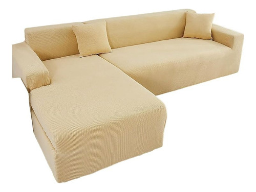 Oferta Funda Cubre Sillón Sofá  L Elástica 3cuerpo 230x180cm