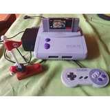 Super Nintendo Baby Impecável Snes Slin