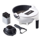 Picador Rallador Cortador Verduras Giratorio Multi Cocina