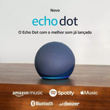 Amazon Echo Dot De 5.ª Generación Con Asistente Virtual Alexa, Azul Marino Profundo, 110 V/240 V