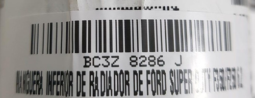 Manguera Inferior De Radiador Ford Super Duty F350/f250 6.2 Foto 4