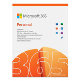 Microsoft Office 365 Personal 1 Usuarios 12 Meses