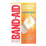 Band-aid Curitas Con Neosporin Extra Large Caja Con 8pz