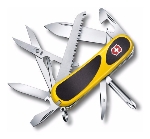 Navaja Victorinox Evolution Grip 18 2.4913.c8 Inmedi Color Amarillo