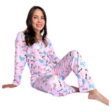 Pijama Dulce Sensación Pantalón Y Manga Larga Mujer Morning