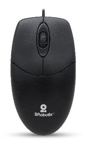 Mouse Óptico Brobotix 497202 K1 Alámbrico Usb