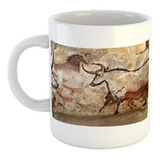 Taza Ceramica Pinturas Rupestres Manada De Animales