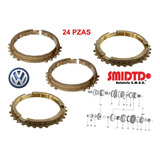 24 Bronces 1a 2a 3a 4a Caja Velocid Vw Sedan 74-00 1.6 Vocho