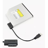 Cable Adaptador Mini Sata A Usb 2.0 7 Dvd/cd-rom