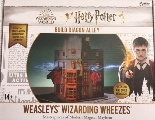 Coleção Harry Potter Build Diagon Alley: Weasleys Wizarding 