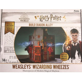 Coleção Harry Potter Build Diagon Alley: Weasleys Wizarding 