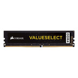 Memoria Ram Value Select Gamer Color Black 4gb 1 Corsair Cmv4gx4m1a2666c18