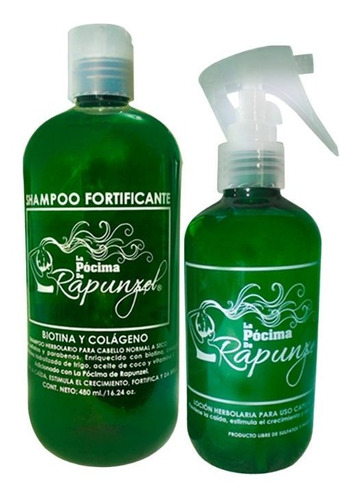 Kit Shampoo Pocima De Rapunzel