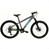 Bicicleta Infantil Aro 24 Mtb Athor Brave Shimano Aluminio