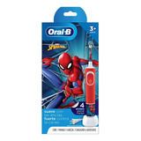 Cepillo Electrico Recargable Oral B Niños Spiderman Nuevo