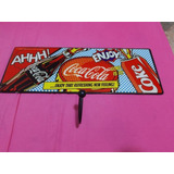 Placa Antiga Decorativa Coca Cola 2014 01 Gancho Cabideiro