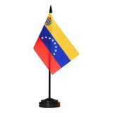 Bandera De Escritorio Anley 30 Cm De Altura - Venezuela