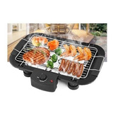 Parrilla Electrica Parrillero Portatiles Asado 2000w Grill Color Negro