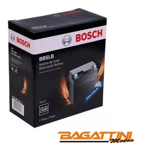 Bateria Gel Bosch 12n5 3b Beta Bs 110 Bagattini Motos