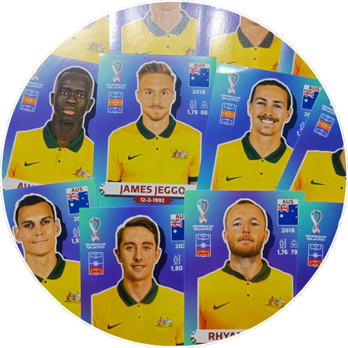 Australia - Lamina Original Álbum Mundial Qatar 2022