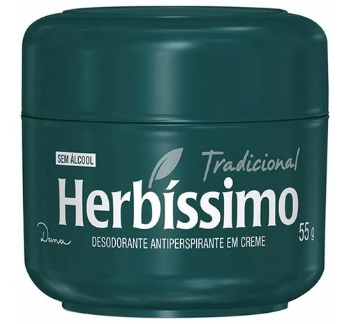 Desodorante Creme Herbissimo Tradicional 55g