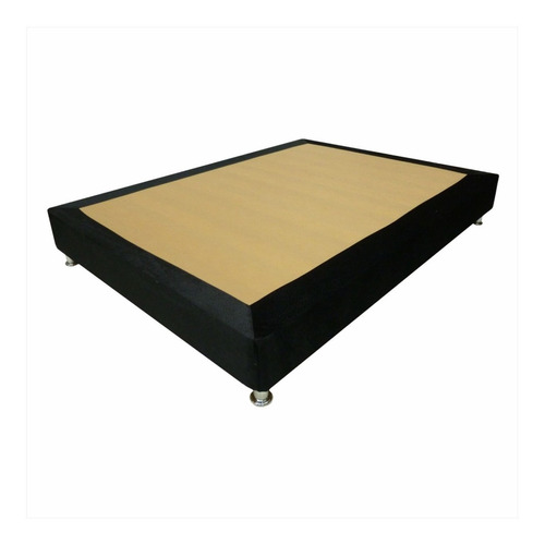 Base Cama 100 X 190 En Microfibra - Cama Sencilla - Entera