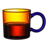 Aryaella Taza De Café De Vidrio De 10 Oz, Taza Transparente 