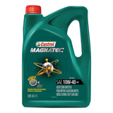 Aceite 10w40 Castrol Magnatec Semi Sintético X 4 Litros 