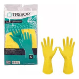 Guantes De Limpieza Domestico De Latex Tresor Talla Xl-1 Par