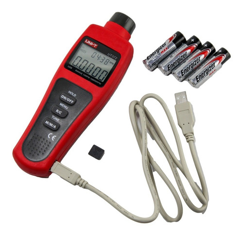 Tacometro Laser Digital Contador Rpm Usb Uni-t Ut370 1° Htec