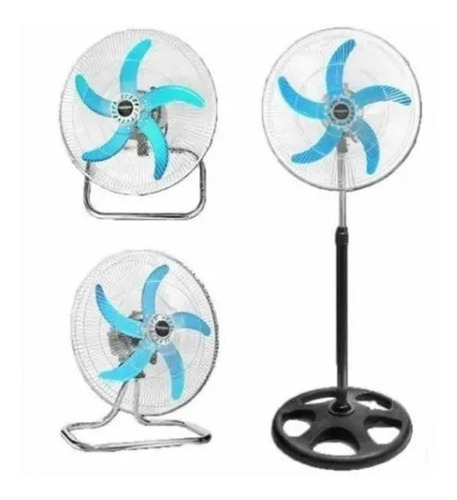 Ventilador 3en1 Star Trak Stp31-18 Con 5 Palas De  Metal 18 