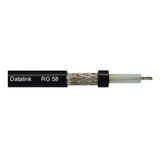 Cabo Coaxial Px Data Link Rg58 50r 95% 2 Conector Brinde 40m