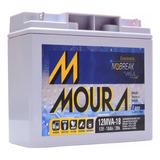 Bateria Selada 12v 18ah Moura Vrla Agm | Nobreak, Ups - C/nf