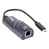 Adaptador Usb C Ethernet A Conexión A Red Lan Rj45 100mbps D