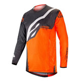 Jersey Para Motocross Youth Racer Factory Nja/azul