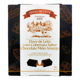 Doce De Leite Pingo Com Cobertura Chocolate Meio Amargo 500g