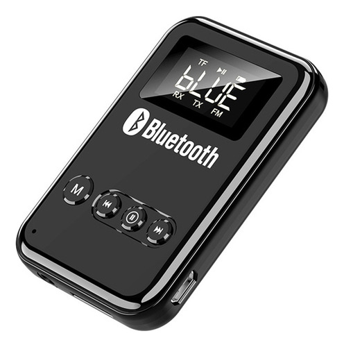 Transmissor Receptor De Áudio Bluetooth 5.0 Com Fm -