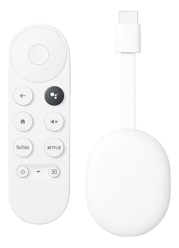 Google Chromecast Google Tv Voz 4k 8gb Snow Con 2gb De Ram