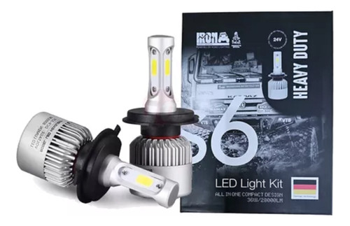 Kit Cree Led S6 Plus H4 H7 H1 H11 Nuevo 44000 Lumens Envios