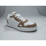 Zapatilla Kevingston Jovi Hombre 40ar White Tan Liquidación