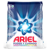 Detergente Ariel Poder Y Cuidado 250 G Caja Con 12 Bolsas 
