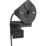 Webcam Camara Logitech Brio 300 Full Hd Con Microfono Integrado 960-001413 Color Grafito