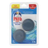 Pato Bloque Azul Para Mochila Inodoro Blister Doble