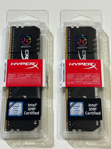 Memoria Ram Desktop 8gb 3200mhz Ddr4 Kingston Hyperx Fury