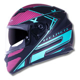 Ls2 Capacete Ff320 Stream Level Matte Turquoise 58/m Verde